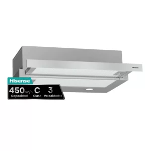 CAMPANA EXTRACTORA 60 CM INOX